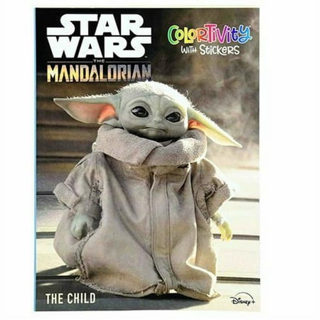 48 Page Star Wars The Mandalorian Coloring Book