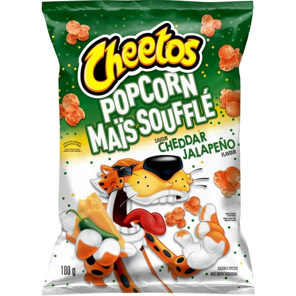 Cheetos Jalapeno Cheddar Popcorn, 180g
