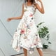 thumbnail image 1 of WILLBEST Vestidos Primavera Verano 2025 Vestido Casual De Verano Para Mujer, Sin Mangas, Con Dobladillo De Pañuelo, Vestido Largo De Tirantes, Vestido De Playa Con Bolsillos, 1 of 3