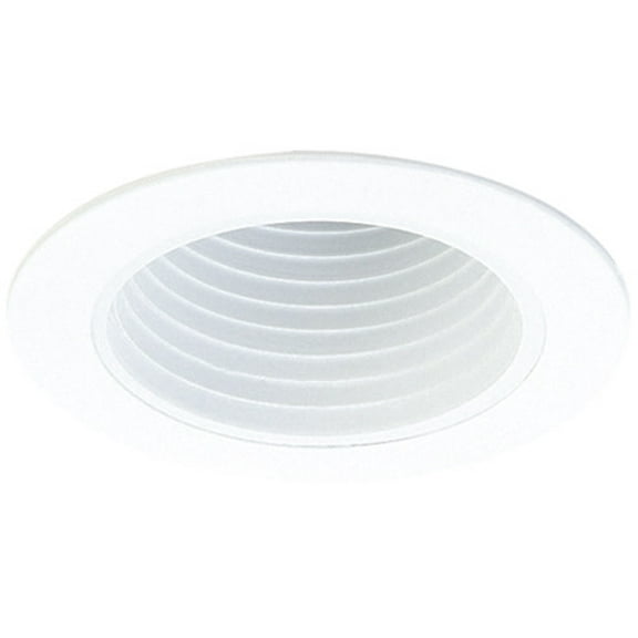 Elco El994 4" Phenolic Baffle Trim - White