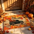 thumbnail image 5 of pathside Bedroom Rugs Thanksgiving Pumpkin Non-Slip Washable Mat Entryway Carpet for Home Decor 23.62x15.75IN, 5 of 8