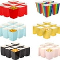 thumbnail image 5 of Set of 24 Striped Popcorn Cups for Party Wedding Favor Snacking Bridal Shower Baby Shower Birthday Party Movie Night Mini Popcorn Boxes Favor Bags, 5 of 10