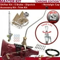 thumbnail image 1 of American Shifter  FMX Shifter Kit Chrome 23 in. Swan E Brake Cable Clamp Trim Kit Dipstick for F5A00, 1 of 1