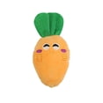 thumbnail image 1 of Multisqueaks Carrot Dog Toy Soft Comfortable Interactive for Dogs, 1 of 3