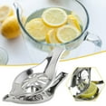 thumbnail image 1 of Manual Lemon Juicer, 304 Stainless Steel Lemon Lime Squeezer Orange Citrus Press  Extractor Maker More  Squeeze Tools For Home Kitchen Restaurants, 1 of 8
