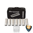 thumbnail image 2 of Set de Armónicas Hohner Bluesband de 7 Piezas con Estuche, 2 of 5