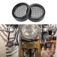 thumbnail image 2 of Motorcycle Front Rear Turn Signal Indicator Grill Bezel Cover Black For Royal Enfield Classic 500, 2 of 5