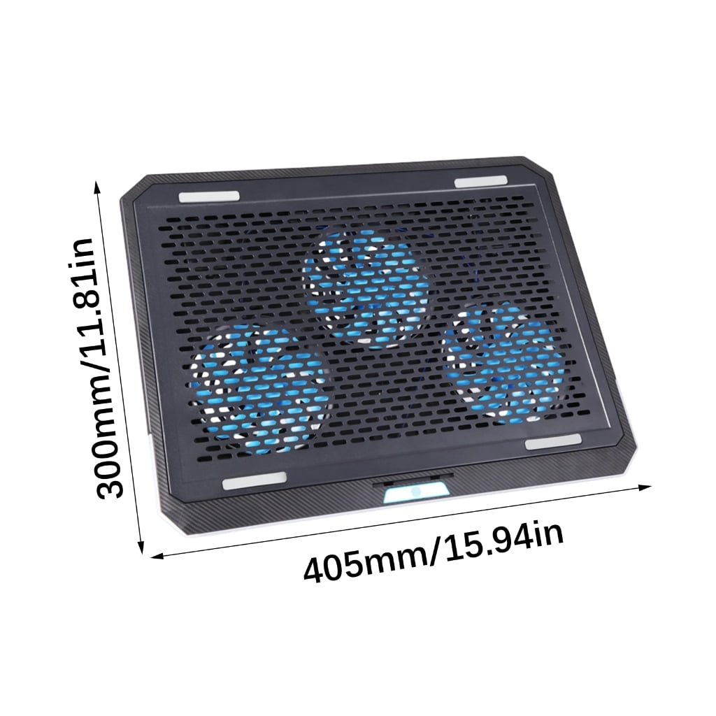 Silents Cooling Stand for Laptops RGBs Touch Lights 3 Speed Setting Foldable Design Universal Compatibility