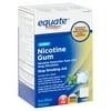 Equate Nicotine Gum, Ice Mint Flavor, 4 mg, 100 Count