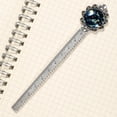 thumbnail image 3 of Starry Sky Dinosaur Book Accessories: Vintage Silver Lace-Edged Bookmark, Gift for Book Lovers and Readers, 3 of 5