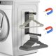 thumbnail image 1 of Apilador organizador de perchas, soporte magnético para perchas, estante de almacenamiento extensible mejorado para lavadora, armario y lavandería, 1 of 5
