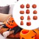 thumbnail image 1 of Decoraciones de calabaza de Halloween BLESIY 11 piezas Naranja Rojo, 1 of 8