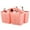 Pink, variant on Plastic Gray Shower Caddy Basket, Divided Cleaning Portable Shower Basket with Handle Compartments Storage Organizer for Bathroom, College, Kitchen, Dorm Room Essentials