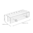 thumbnail image 2 of EXHUMKY 1Set Aquarium Tool Stand Transparent Acrylic With Rectangular Shape For Easy Fish Tank Upkeep, 2 of 8
