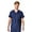 New Navy, variant on Bio Mens Stretch V-Neck Scrub Top, Style 19044