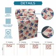 thumbnail image 6 of American Flag Table Runner 72 Inches, 250 Anniversary Freedom Veteran Day Ribbon Bed Runner Dresser Scarves Tabletop for Indoor Outdoor Parties/Ceremony/Banquet, 14" x 72", 6 of 9