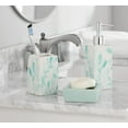 Mainstays 17Piece Adult Eucalyptus Green Polyester/Ceramic Bathroom