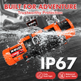 thumbnail image 3 of X-BULL Trailer Electric Winch 13000LBS 12V Synthetic Rope Wireless Remote Tow Truck Jeep Off-Road, 3 of 19