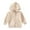 White, variant on NOKIO Baby Girls Winter Coat Toddler Kids Baby Outwear Long Sleeve Hooded Pocket Zipper Solid Color Jacket Windproof Long Sleeve Coats For Girls Or Boys Girls Winter Coats