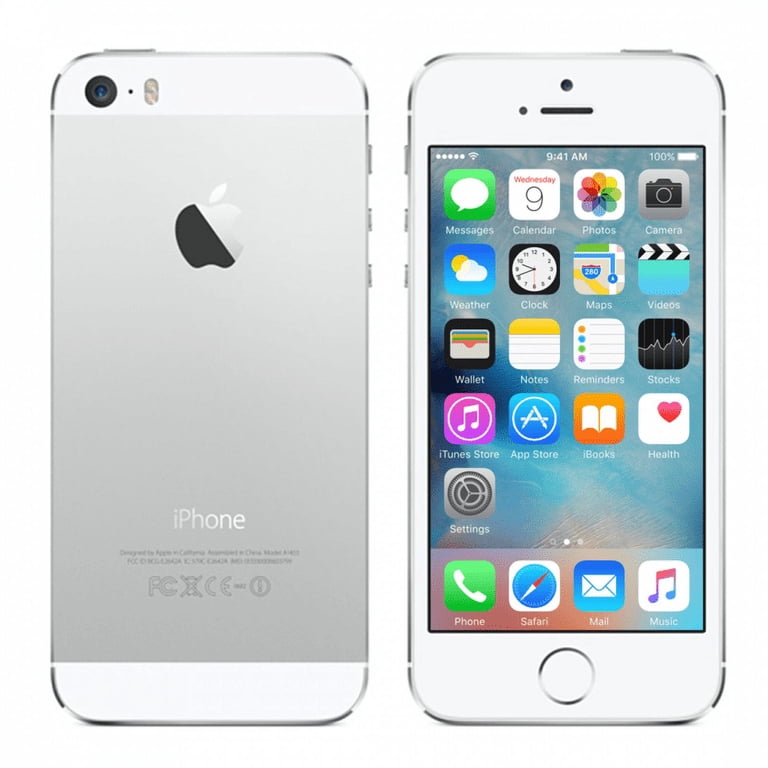 Restored Apple iPhone 5s A1533 (Fully Unlocked) 16GB Silver