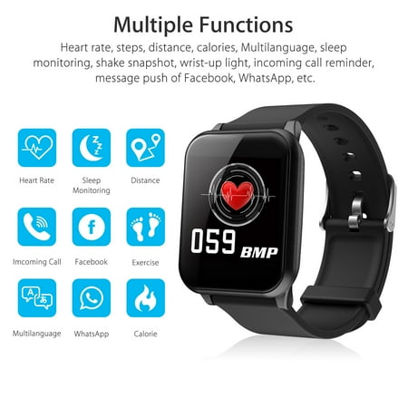 image waterproof bluetooth fitness tracker