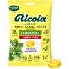 Ricola Herb Throat Drops, Sugar Free, Lemon Mint, 45 Ea , 6 Pack