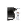 thumbnail image 6 of Sealy Ryder Gray Bonded Leather Office Chair with Plywood Frame & Flip Arms, 6 of 7