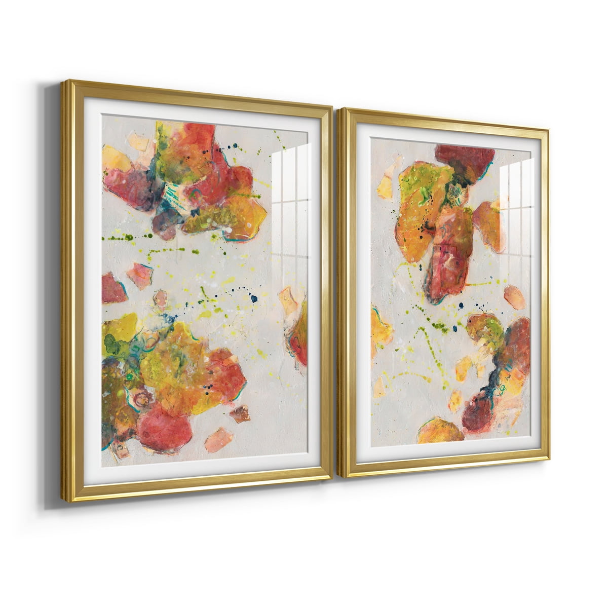 Wexford Home Attracting Love I Premium Framed Print, 18.5" x 24.5" - Ready to Hang, Gold (Set of 2)
