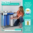 thumbnail image 4 of Express Water – Kinetic Degradation Fluxion Replacement Filter – Whole House Heavy Metal Replacement Water Filter – KDF Catalytic Carbon High Capacity Water Filter &n, 4 of 7