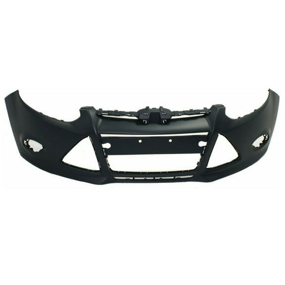 SEBLAFF NEW Primered - Front Bumper Cover for 2012 2013 2014 Ford Focus Sedan/Hatch