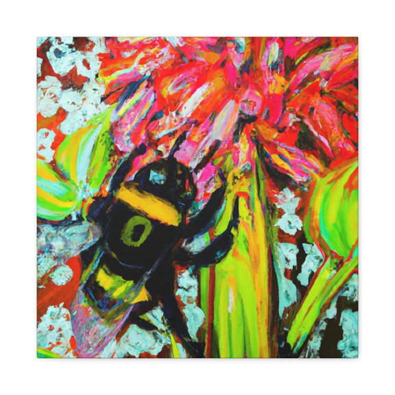 Bumblebee In Fauvism - Canvas