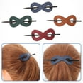 thumbnail image 4 of Chic Hair Stick Accessories for Women in Assorted Colors 4Pcs Stylish Ponytail Holders, 4 of 6