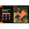 thumbnail image 6 of EFCUT C30 LITE 7 HP 212cc Gas Powered Wood Chipper Shredder, 3 in Max Capacity, Compact Design 84.4 lb New, 6 of 10