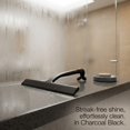 thumbnail image 3 of Shower Squeegee for Shower Doors with Hook, All-Purpose Silicone Window Squeegee Glass Cleaning Tool, 8.3 x 8.7 in Wipe Scraper for Bathroom Tile, Mirror, Car Windshield, 3 of 5