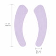 thumbnail image 2 of Toilet Seat Cover Pads, Blue Solid Flannel Adhesive Sticky, 1 Pack Non Slip Soft Warm Cushion Liner, For Home Bathroom Hotel Public Restroom Winter Comfortable Toilet Accessories, 2 of 6