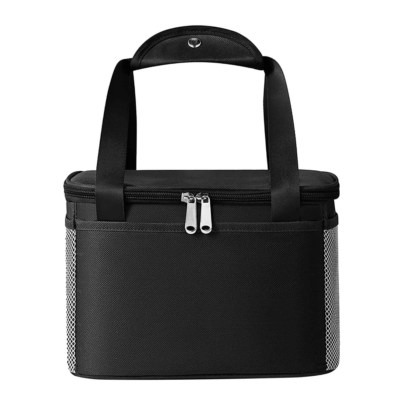 Pompotops Nylon Cloth Lunch Bag Outdoor Picnic Bag Portable