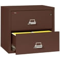 thumbnail image 2 of Fireking 2 Drawer 31" wide Classic Lateral fireproof File Cabinet-Brown, 2 of 3