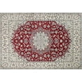 thumbnail image 1 of Ahgly Company Indoor Rectangle Traditional Chestnut Brown Medallion Area Rugs, 5' x 8', 1 of 6