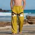 thumbnail image 1 of Pantalones largos para niños y niñas, de moda, estampados, casuales, de playa, con bolsillos., 1 of 9