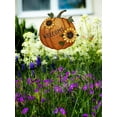thumbnail image 4 of Pumpkin Garden Stake Metal Welcome Sign Fall Decor, Decorative Pumpkin Yard Garden Dcor Outdoor for Autumn Harvest Thanksgiving Halloween Rustic Pumpkin Decoration for Home (1, 14inX36.75in), 4 of 7