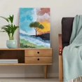 thumbnail image 5 of UXIEQU Lone Tree Landscape Canvas Wall Art 15.75x11.81 Inches, 5 of 8