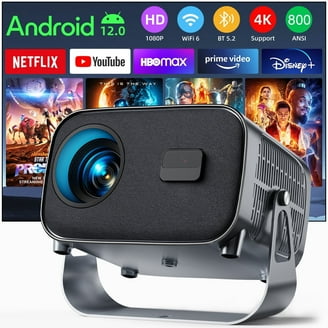 Toptro 4K Smart Projector, Auto Focus, Android OS, 1080P, 5G Wifi