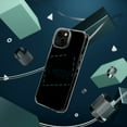 thumbnail image 4 of DistinctInk Clear Hybrid Case for Apple iPhone 15 Pro Max (6.7" Screen) - Less Is More - Shockproof Protection, 4 of 9