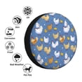thumbnail image 3 of Bingfone Chicken Family Spare Tire Cover Weatherproof Universal Wheel Protectors for RV Camper Travel Trailer SUV Truck-15 inch, 3 of 8