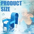 thumbnail image 2 of Paquete de 2 vasos para piscina, accesorios para piscina sobre el suelo, soporte flotante para bebidas para fiesta en la piscina, se adapta a rieles superiores de barra de piscina menos redo, 2 of 5