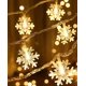 thumbnail image 2 of Luces de cadena de copo de nieve de Navidad, luces de cadena a batería para patio de jardín de Navidad brand modelStyleType, 2 of 2