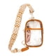 thumbnail image 2 of Bolso de Hombro Transparente de PVC, Bolso de Hombro Individual Transparente de PVC, Bolso de Playa, Naranja, 2 of 4