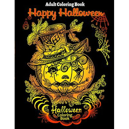 Adult Coloring Book : Halloween Coloring Book for Stress Relieve and Relaxation