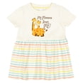 thumbnail image 3 of Inktastic My Mamaw Loves Me Girls Baby Dress, 3 of 5