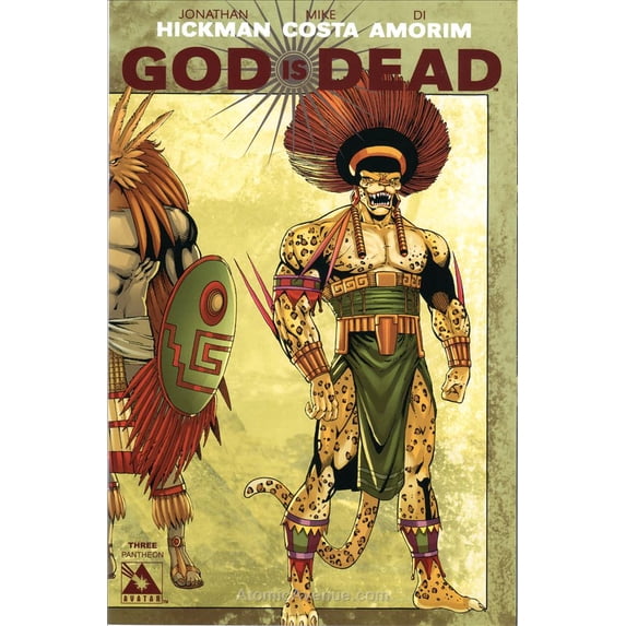 God Is Dead #3C VF ; Avatar Comic Book
